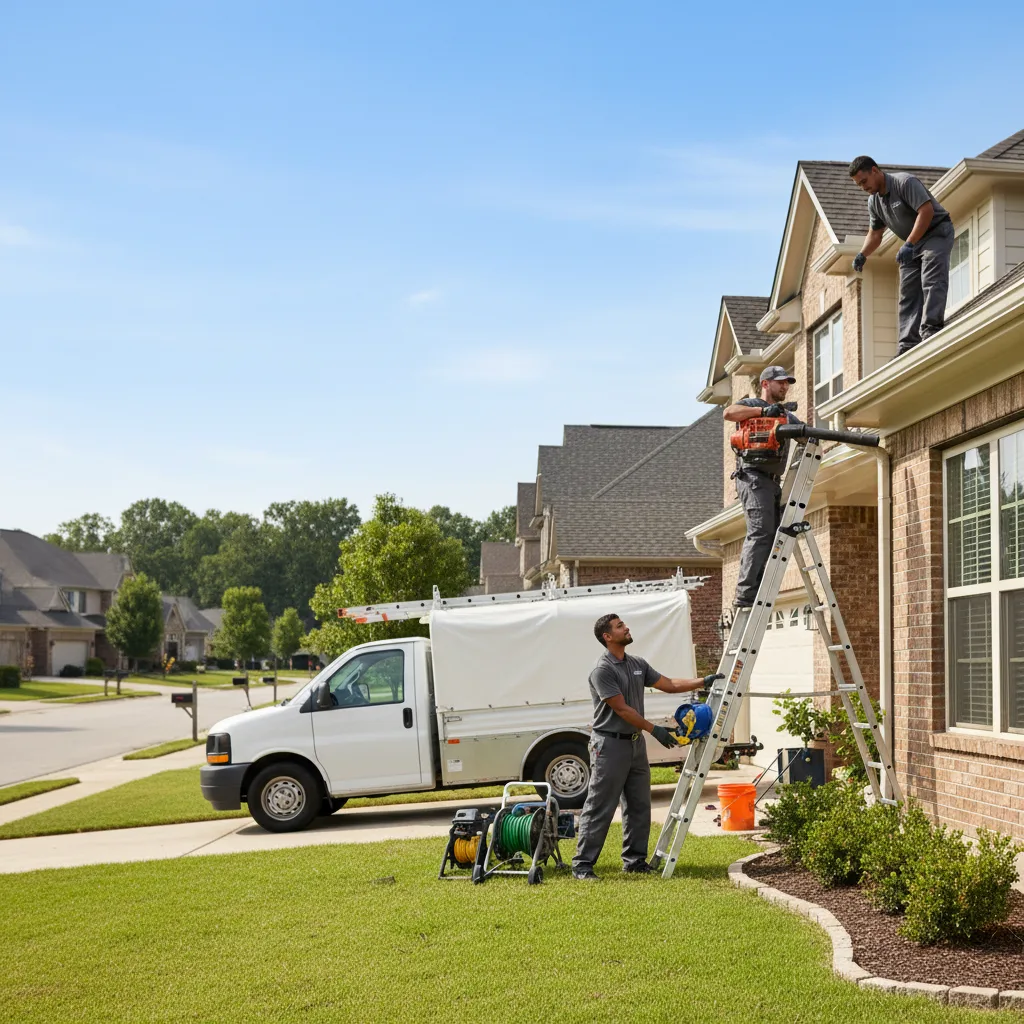 Home Gutter Service in Little River Academy, TX near me